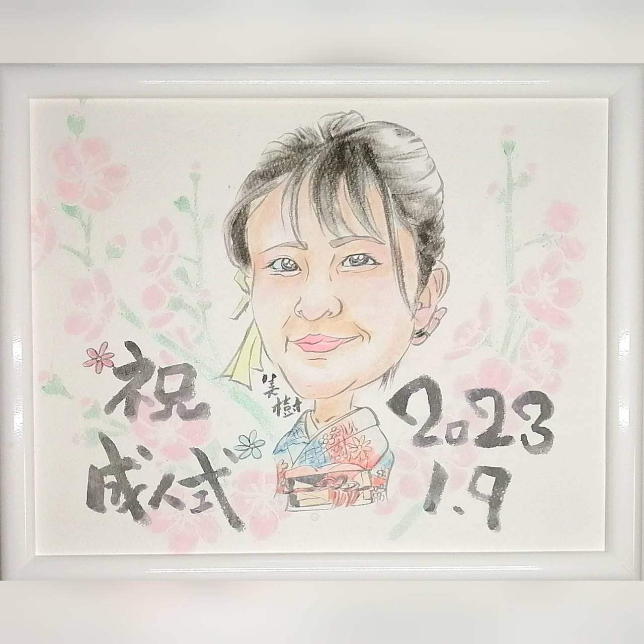 似顔絵1人用【Sサイズ】